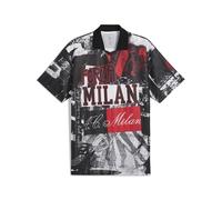 A.C. Milan T-Shirt Ftblnrgy+ Retro, Adulto Casual de Manga Corta, Camiseta Deportiva AC Milan Vintage, Producto Oficial, Unisex, Rojo, S