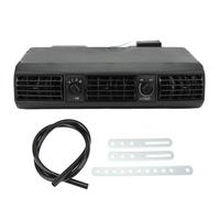 A/C Salida Ventilación Aire Evaporador Aire Acondicionado Universal 12 V/24 V Ventilación Bajo El Salpicadero, 360 CFM Repuesto Autocaravana Furgoneta Y Caravana Rejilla Aire Delantera(12V)