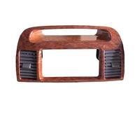 A/C Salida Ventilación Para Toyota Para Camry 5 2002 2003 2004 2005 2006 Fascia Panel Estéreo Para Coche CD DVD Salida Ventilación Interior Radio Tablero Aire Acondicionado(Marrón)