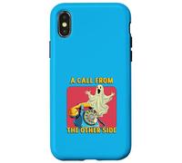 A Call from The Other Side (Divertido gráfico Retro Fantasma) Carcasa para iPhone X/XS