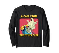 A Call from The Other Side (Divertido gráfico Retro Fantasma) Manga Larga