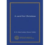 A carol for Christmas (Vol-1)