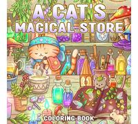 A Cat’s Magical Store Coloring Book: Fluffy Witchy Kitten Coloring Pages Featuring Enchanted Apothecary Scenes For All Ages To Enjoy