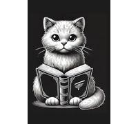 A Cat's Bookish Adventure: Reading Journal For the Love of Books, Planner Book to Track, Log and Review