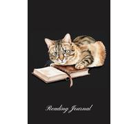 A Cat's Bookish Adventure: Reading Journal For the Love of Books, Planner Book to Track, Log and Review