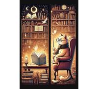 A Cat's Bookish Adventure: Reading Journal For the Love of Books, Planner Book to Track, Log and Review