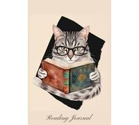A Cat's Bookish Adventure: Reading Journal For the Love of Books, Planner Book to Track, Log and Review