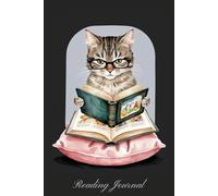 A Cat's Bookish Adventure: Reading Journal For the Love of Books, Planner Book to Track, Log and Review