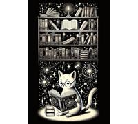 A Cat's Bookish Adventure: Reading Journal For the Love of Books, Planner Book to Track, Log and Review