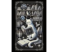 A Cat's Bookish Adventure: Reading Journal For the Love of Books, Planner Book to Track, Log and Review