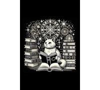 A Cat's Bookish Adventure: Reading Journal For the Love of Books, Planner Book to Track, Log and Review