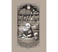 A Cat's Bookish Adventure: Reading Journal For the Love of Books, Planner Book to Track, Log and Review