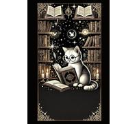 A Cat's Bookish Adventure: Reading Journal For the Love of Books, Planner Book to Track, Log and Review