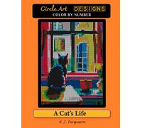 A Cat's Life Color by Number Book - Standard paper