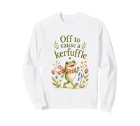 A causar un lío, Cute Frog Cottagecore Sudadera