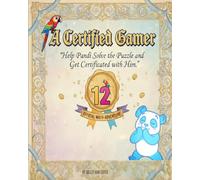 A Certified Gamer (2): Help Pandi Solve the Puzzel and Get Certified with Him (A certified Multiplication Gamer)