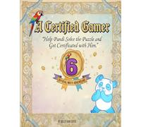 A Certified Gamer: Help Pandi Solve the Puzzel and Get Certificated with Him (A certified Multiplication Gamer)