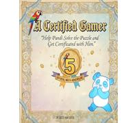 A Certified Gamer: Help Pandi Solve the Puzzle and Get Certificated with Him (A certified Multiplication Gamer)