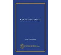 A Chesterton calendar