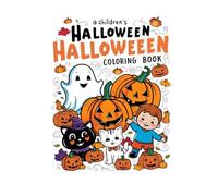 a children's Halloween coloring book