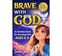 A Christian Book for Growing Girls - Brave with God: Inspiring Stories of Faith That Build Courage, Resilience & Inner Strength (Religious First Communion Gifts)