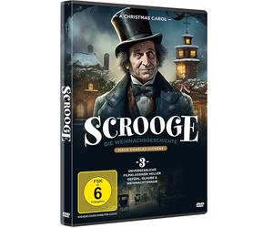 A Christmas Carol - Scrooge: Die Weihnachtsgeschichte (3 Filmklassiker auf DVD) - Kult-Edition mit der Musical-Version von 1970, Klassiker von 1935 & familienfreundlicher Bonus-Animationsfilm