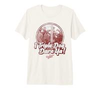 A Christmas Story Triple Dog Dare Ya Camiseta Premium