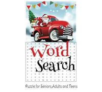 A Christmas Word Search Adventure, Unwrap the Fun with Christmas Word Search, 55 Joyful puzzles for Seniors, Teens and Adults: Enjoy hours of festive ... Solutions for all word searches included.
