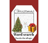 A Christmas word search puzzle book: Word searches with easy to read print about Christmas, Holiday cheer, Winter Holidays and more. 6x9 inches 62 ... Gift for vacation, holidays, and free times.