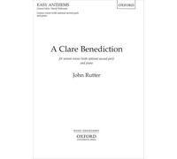 A Clare Benediction: Unison/two-part vocal score (Voices As One)