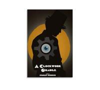A Clockwork Orange Film Simple Poster Pintura Decorativa Lienzo Arte de Pared Salón Póster Dormitorio Pintura, Arte de Pared Impresión de Imagen Moderna Decoración de Habitación Familiar 20 x 30