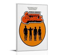 A Clockwork Orange Movie Poster Pintura Decorativa Lienzo Arte de Pared Salón Póster Dormitorio Pintura, Arte de Pared Impresión de Imagen Moderna Decoración de Habitación Familiar 24 x 36 Pulgadas