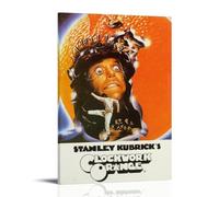 A Clockwork Orange Vintage Poster Pintura Decorativa Lienzo Arte de Pared Salón Póster Dormitorio Pintura, Arte de Pared Impresión de Imagen Moderna Decoración de Habitación Familiar 08 x 12 Pulgadas