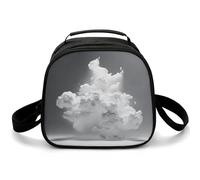 A Cloud - Bolsa de almuerzo flotante para el almuerzo, pequeña y aislada con correa ajustable para el hombro, lonchera reutilizable para el trabajo, picnic, viajes