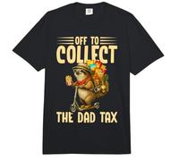 A cobrar el impuesto al Padre, Divertido Perezoso, papá, día del Padre Comfort Colors Adult Heavyweight T-Shirt