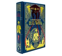 A Collection of Works by H.G. Wells - Leather Bound Classic Science Fiction Hardback