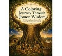 A Coloring Journey Through Jomon Wisdom: 25 Coloring Pages Inspired by Nature, Harmony, and Gratitude (Color Something Different)