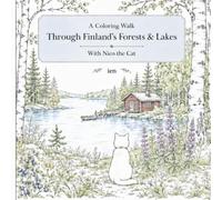 A Coloring Walk Through Finland’s Forests & Lakes: With Nico the Cat