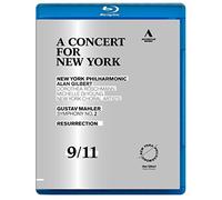 A Concert for New York- Mahler: Sinfonie 2 [Blu-ray] [Alemania]