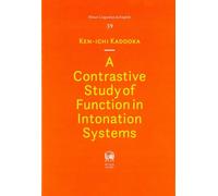 A Contrastive Study of Function in Intonation Systems