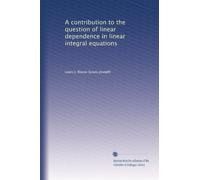 A contribution to the question of linear dependence in linear integral equations