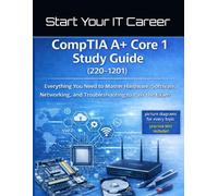 Core 1 Study Guide (220-1201): Step-by-Step Guide to Hardware, Software, Networking & Troubleshooting