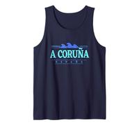 A Coruña España | Costa de A Coruña España Camiseta sin Mangas