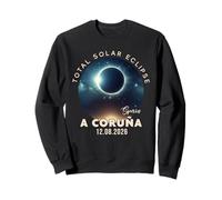 A Coruña, España Eclipse Solar Total 2026 Sudadera