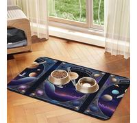 a Cosmic Voyage - Mantel de piel absorbente para mascotas 30 x 45 cm con base de goma antideslizante para gatos y perros