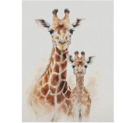 A Cottage in Fairy Landscape - Kit de punto de cruz, 14 unidades, tela aida en blanco, 180 x 160 puntada, 32 x 29 cm, algodón