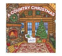 A Country Christmas: An Adult Coloring Book by ShariB Creatives