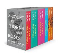 A Court of Thorns and Roses Full Series 5-Book Box Set: Thorns and Roses, Mist and Fury, Wings and Ruin, Frost and Starlight, Silver Flames