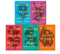 A Court of Thorns and Roses Series 5 Books Collection Set by Sarah J. Maas (A Court of Thorns and Roses, A Court of Mist and Fury, A Court of Wings and Ruin, A Court of Frost and Starlight & MORE!)