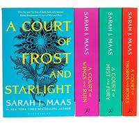 A Court of Thorns and Roses Series Sarah J. Maas 4 Books Collection Set (A Court of Thorns and Roses, A Court of Mist and Fury, A Court of Wings and Ruin, A Court of Frost and Starlight)